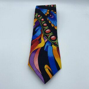 Rush Limbaugh - No Boundaries Collection Colorful 100% Silk Tie Made in USA